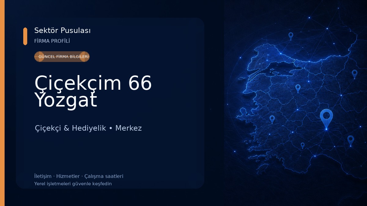 Çiçekçim 66 Yozgat 