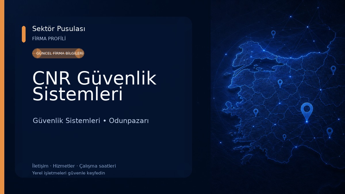 CNR Güvenlik Sistemleri Güvenlik Sistemleri