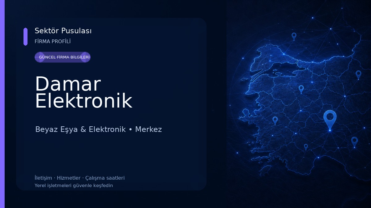 Damar Elektronik Beyaz Eşya & Elektronik