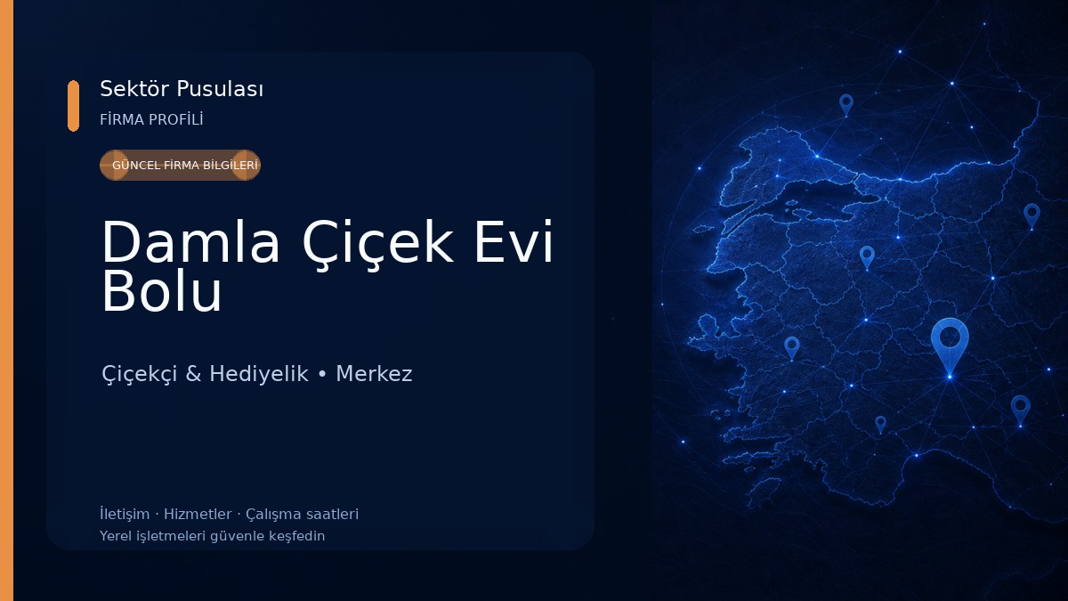 Damla Çiçek Evi Bolu Çiçekçi & Hediyelik