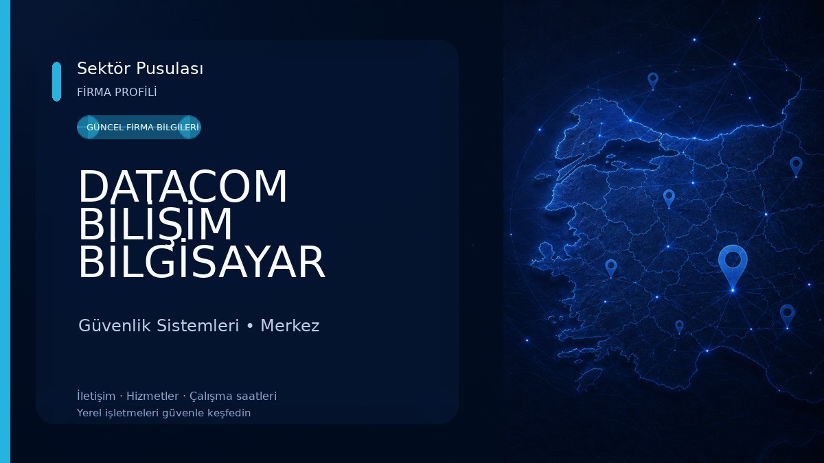 DATACOM BİLİŞİM BİLGİSAYAR ELEKTRİK ELEKTRONİK ZAYIF AKIM TEKNİK SERVİS HİZMETLERİ Güvenlik Sistemleri