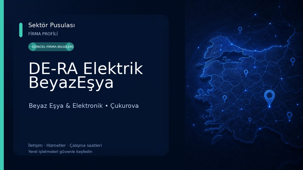 DE-RA Elektrik BeyazEşya Beyaz Eşya & Elektronik