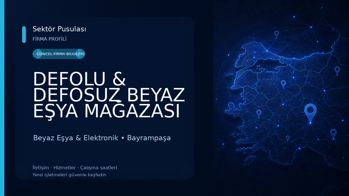 DEFOLU & DEFOSUZ BEYAZ EŞYA MAĞAZASI MİRA BEYAZ EŞYA DTM SAN. VE TİC. LTD. STİ Beyaz Eşya & Elektronik