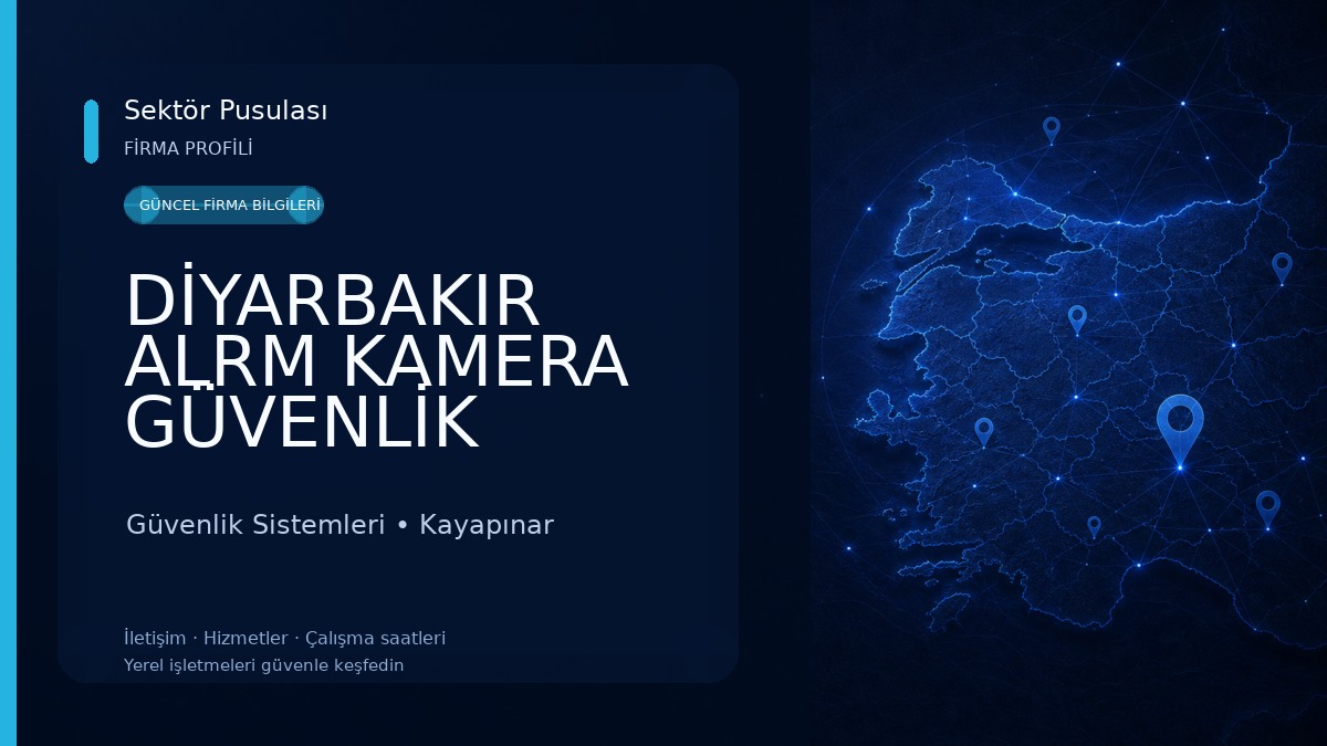 DİYARBAKIR ALRM KAMERA GÜVENLİK SİSTEMLERİ (AKTÜEL ZAYIF AKIM SİSTEMLERİ) Güvenlik Sistemleri