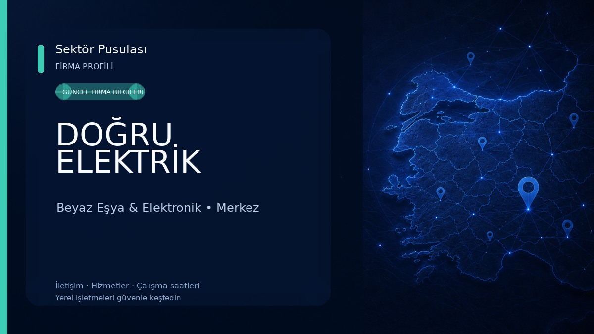 DOĞRU ELEKTRİK
