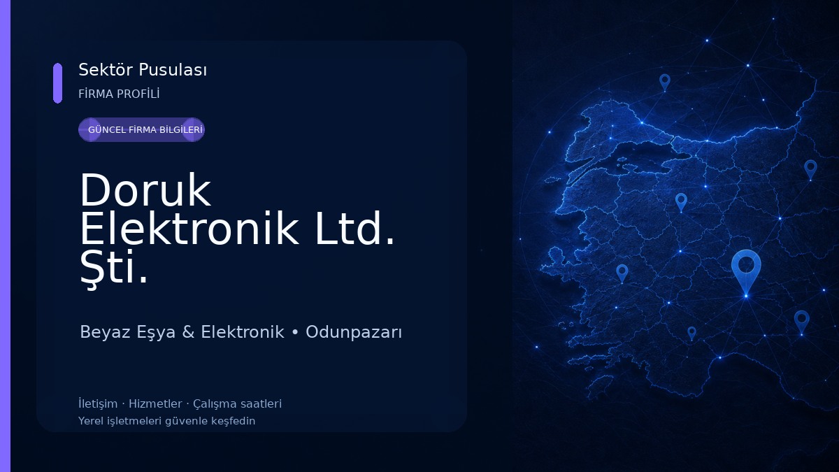 Doruk Elektronik Ltd. Şti. Beyaz Eşya & Elektronik