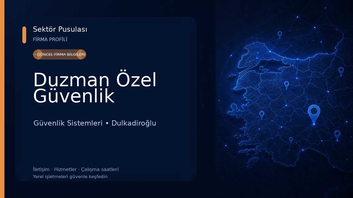 Duzman Özel Güvenlik