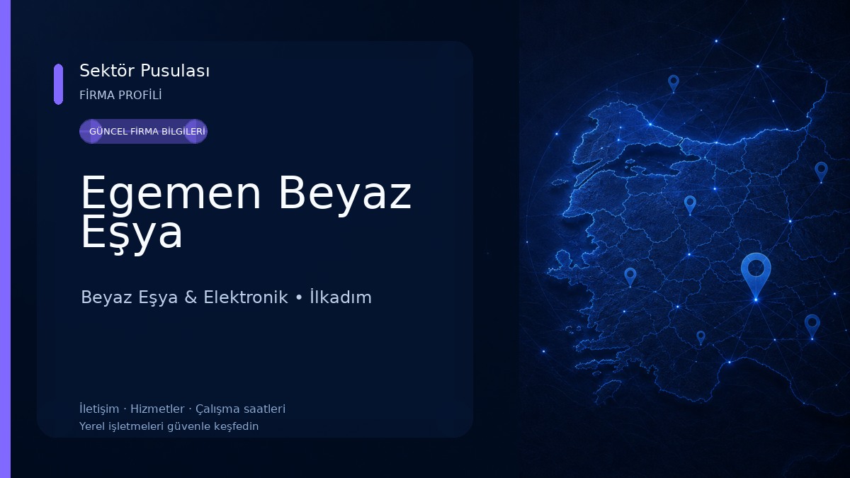 Egemen Beyaz Eşya