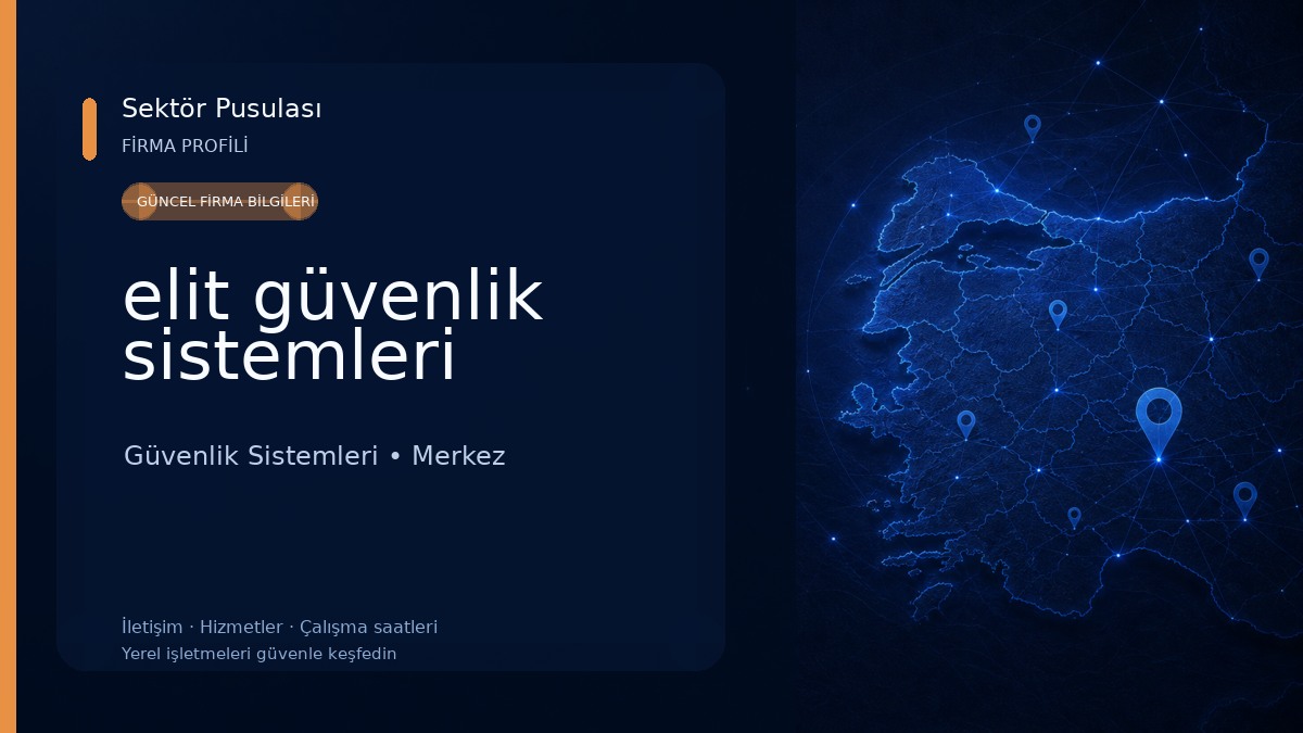 elit güvenlik sistemleri 