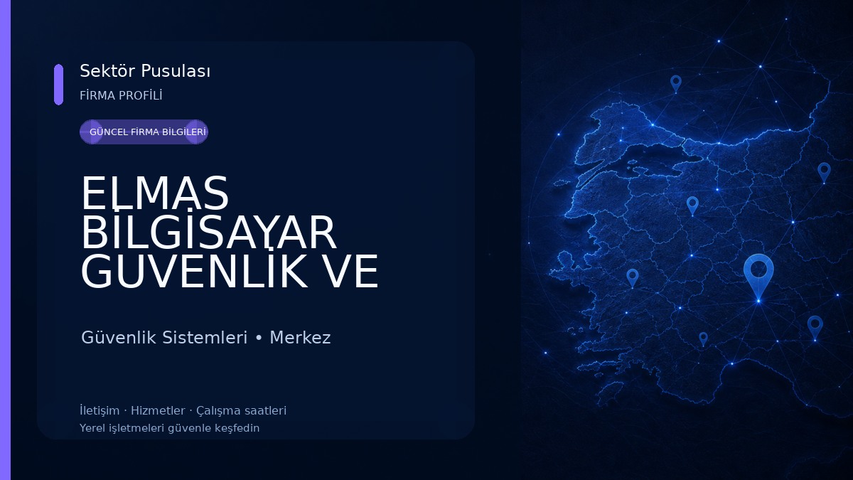 ELMAS BİLGİSAYAR GUVENLİK VE UYDU SİSTEMLERİ Güvenlik Sistemleri