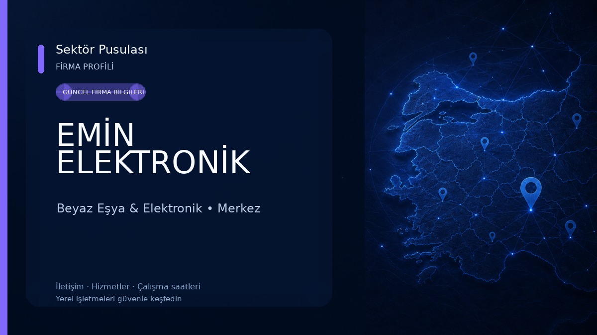 EMİN ELEKTRONİK