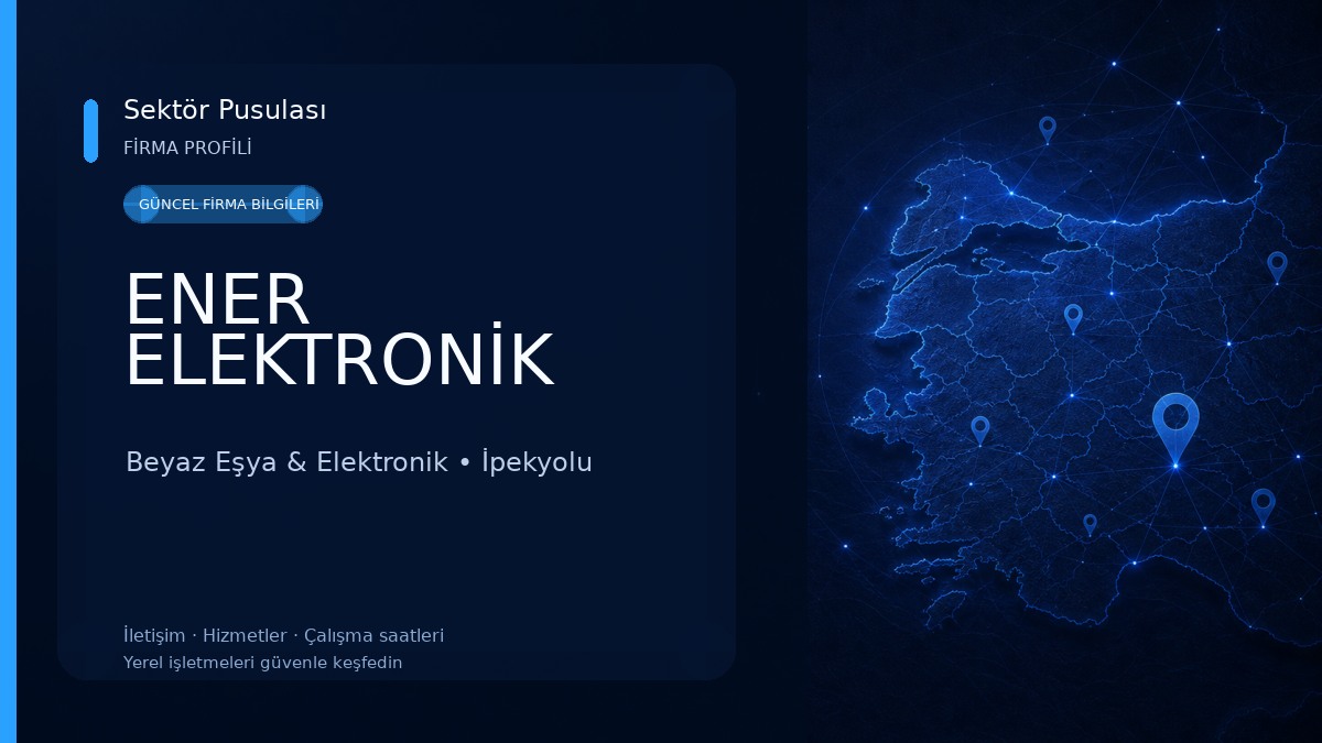 ENER ELEKTRONİK Beyaz Eşya & Elektronik