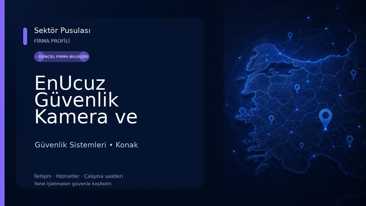 EnUcuz Güvenlik Kamera ve Alarm Sistemleri 