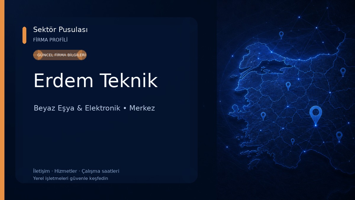 Erdem Teknik Beyaz Eşya & Elektronik