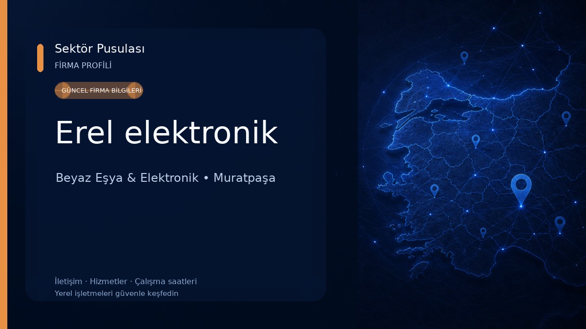 Erel elektronik Beyaz Eşya & Elektronik