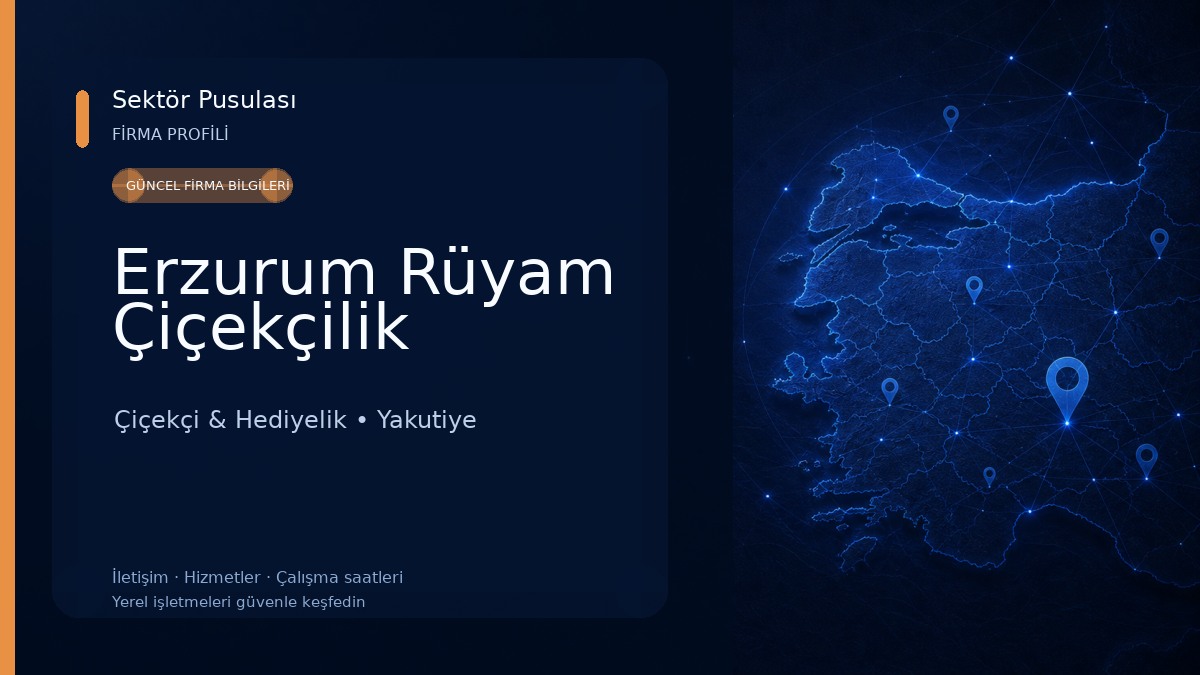 Erzurum Rüyam Çiçekçilik Çiçekçi & Hediyelik
