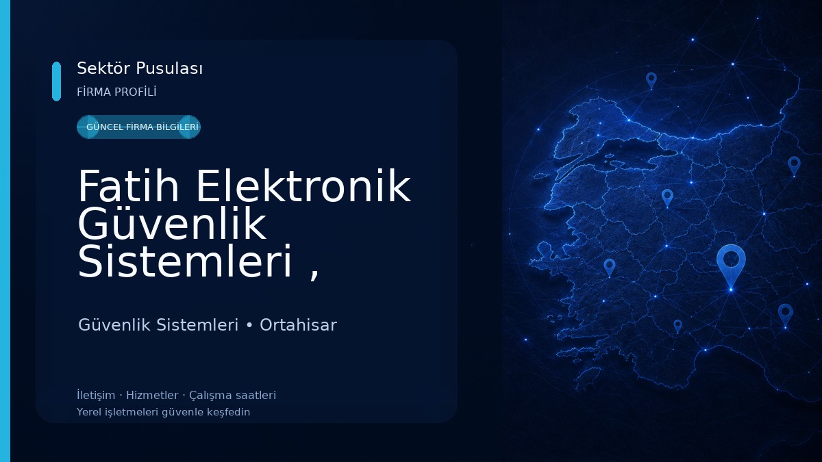 Fatih Elektronik Güvenlik Sistemleri , Kamera Sistemleri,Alarm Sistemleri,Uydu Anten Sistemleri,Yangın Alarm Sistemleri 