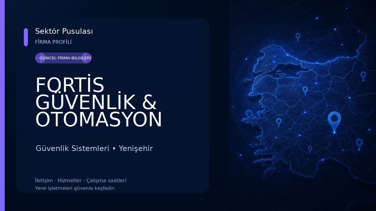 FORTİS GÜVENLİK & OTOMASYON SİSTEMLERİ Güvenlik Sistemleri
