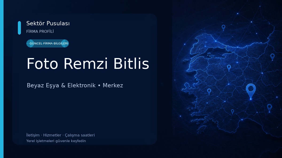 Foto Remzi Bitlis Beyaz Eşya & Elektronik