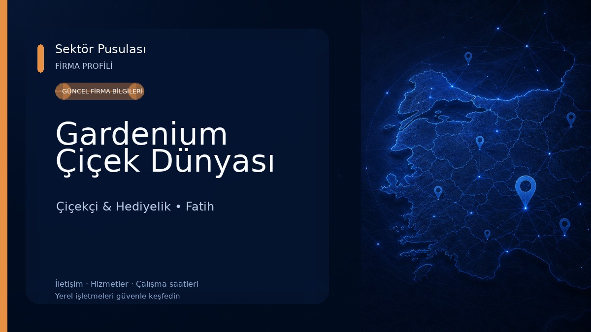 Gardenium Çiçek Dünyası Çiçekçi & Hediyelik