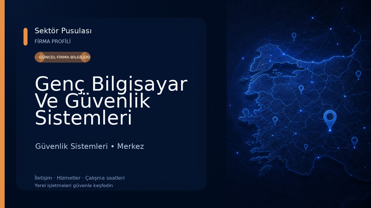 Genç Bilgisayar Ve Güvenlik Sistemleri Güvenlik Sistemleri