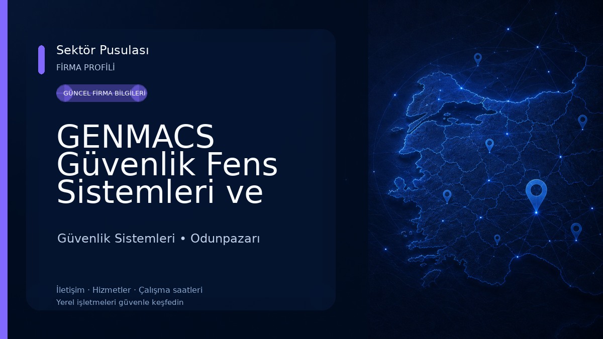 GENMACS Güvenlik Fens Sistemleri ve Aksesuarları