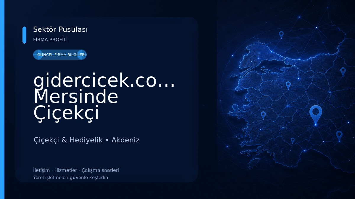 gidercicek.com.tr Mersinde Çiçekçi Çiçekçi & Hediyelik