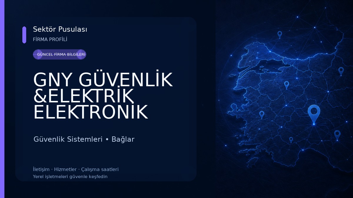 GNY GÜVENLİK &ELEKTRİK ELEKTRONİK Güvenlik Sistemleri