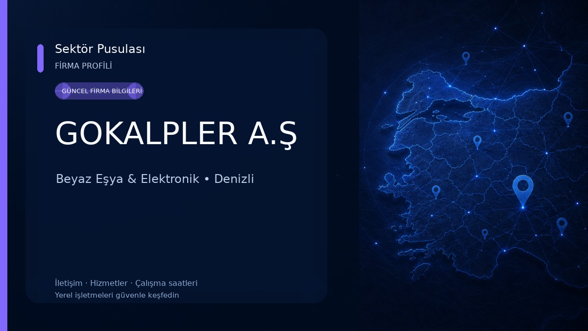 GOKALPLER A.Ş Beyaz Eşya & Elektronik