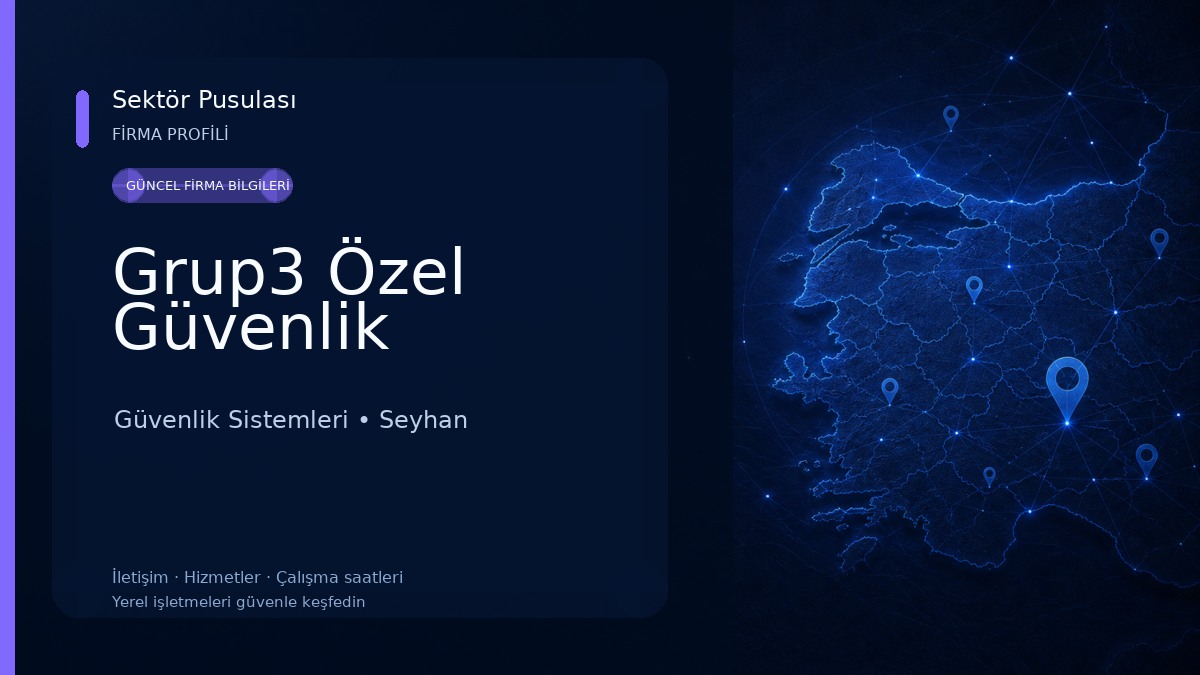 Grup3 Özel Güvenlik Güvenlik Sistemleri