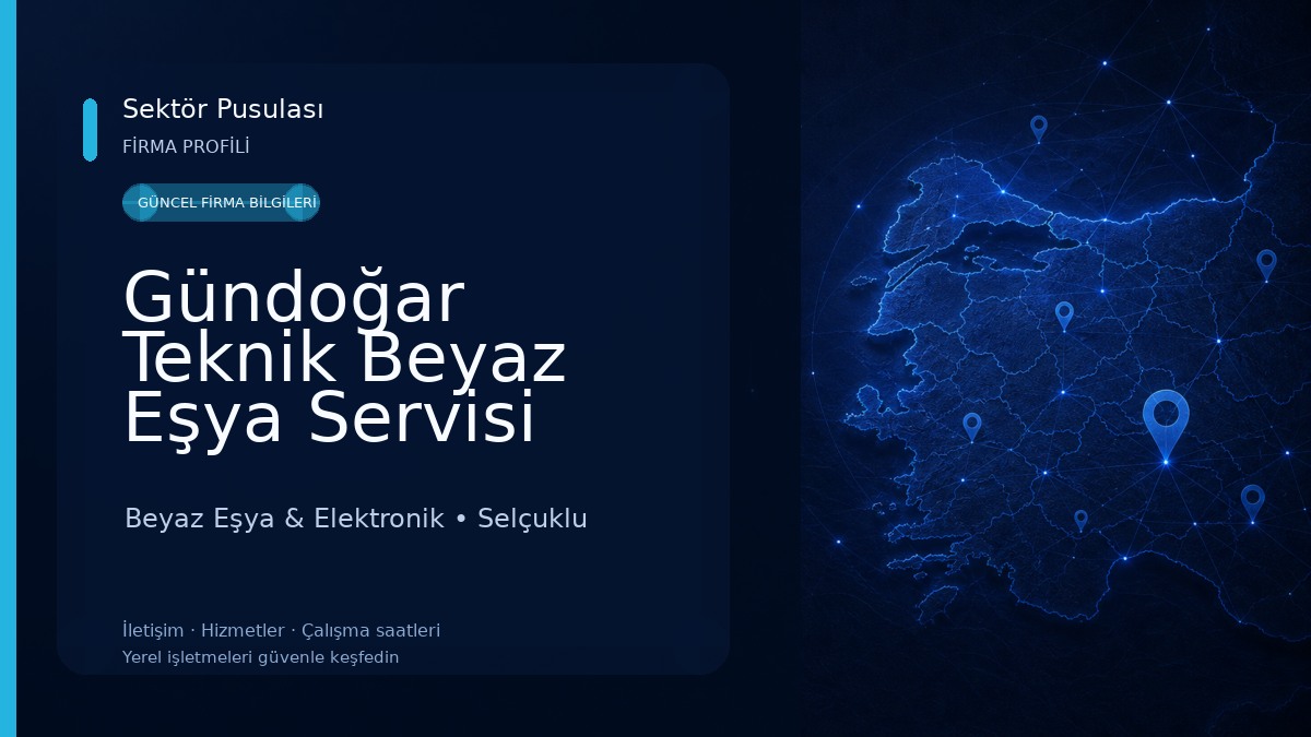 Gündoğar Teknik Beyaz Eşya Servisi