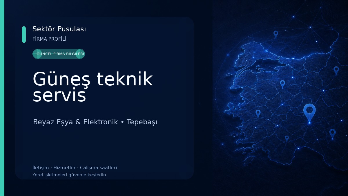 Güneş teknik servis Beyaz Eşya & Elektronik