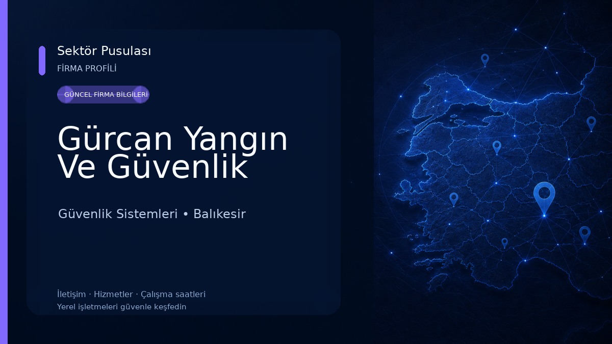 Gürcan Yangın Ve Güvenlik Güvenlik Sistemleri