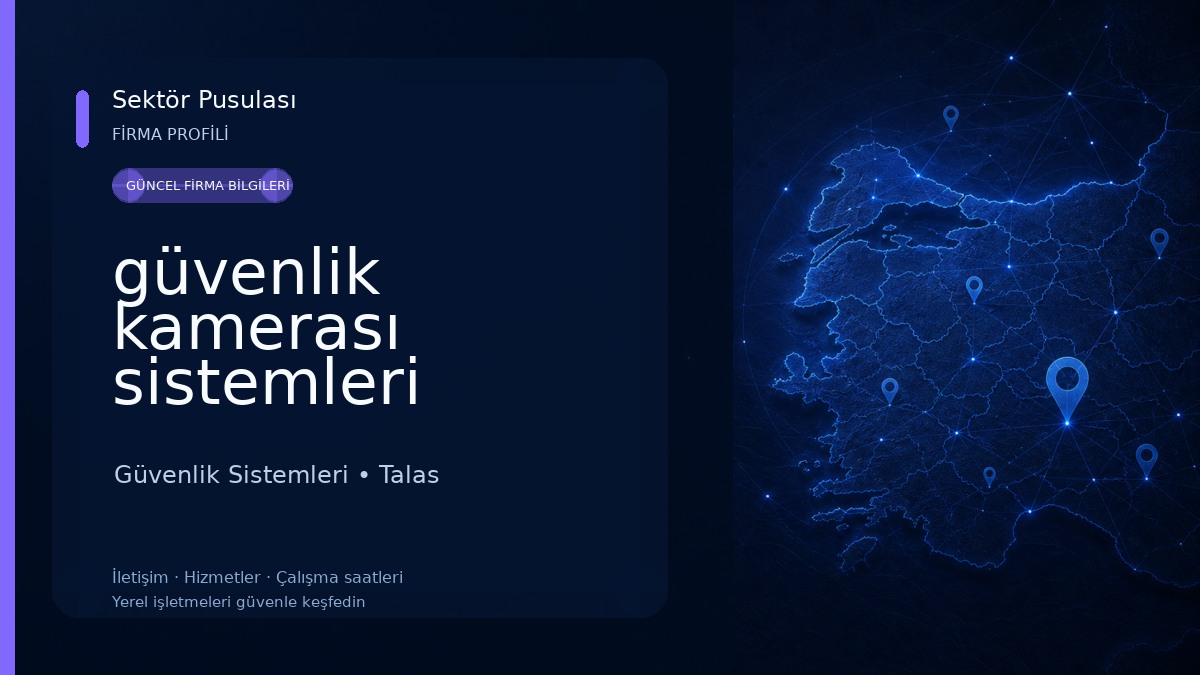 güvenlik kamerası sistemleri Güvenlik Sistemleri