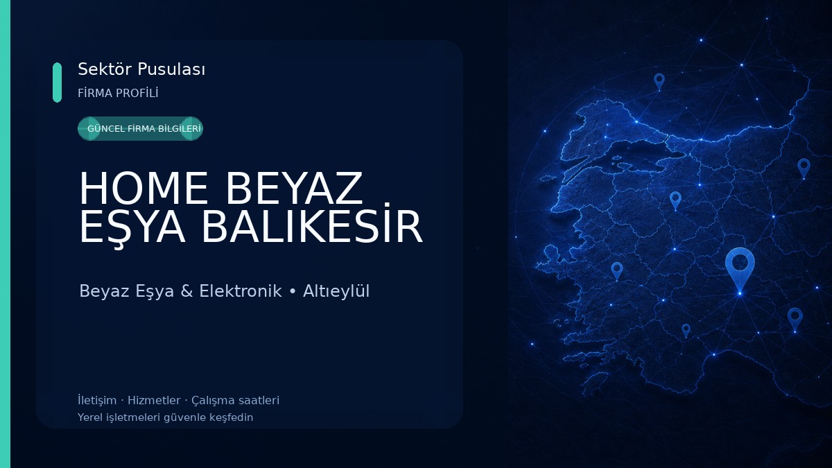HOME BEYAZ EŞYA BALIKESİR 