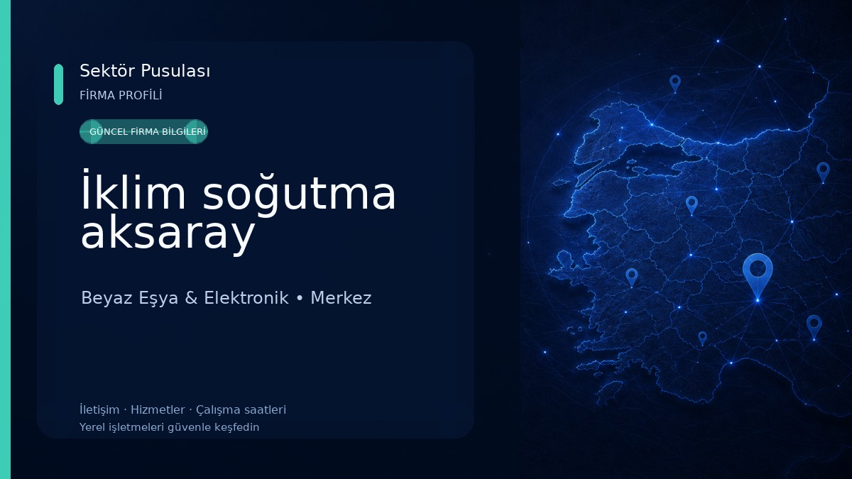 İklim soğutma aksaray