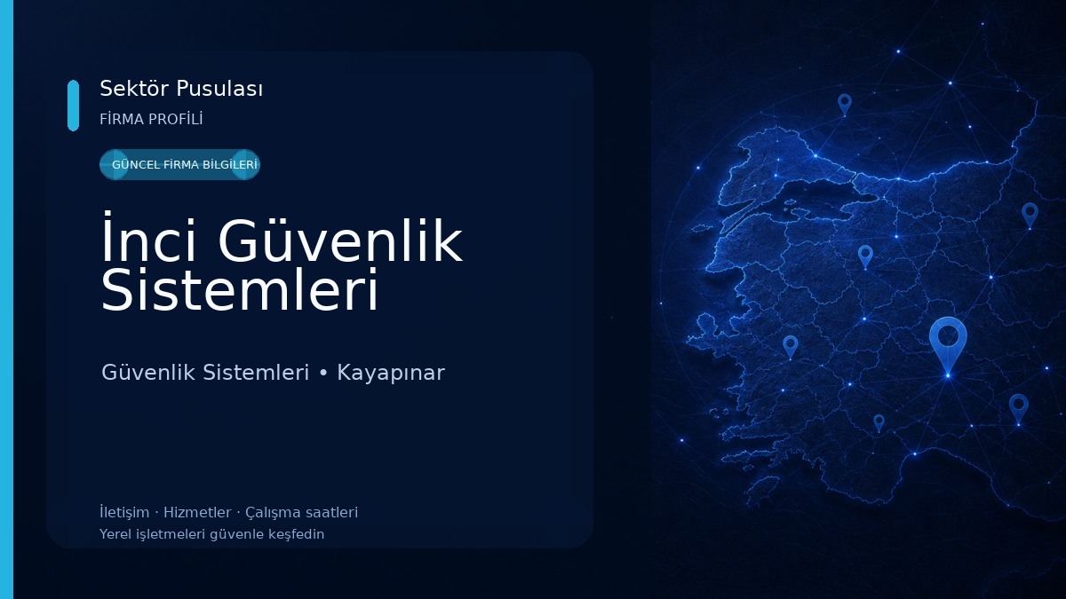 İnci Güvenlik Sistemleri Güvenlik Sistemleri