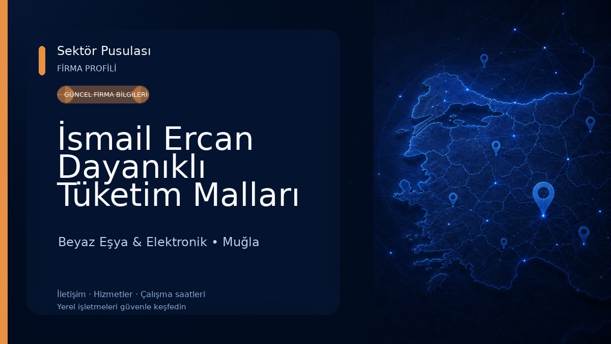 İsmail Ercan Dayanıklı Tüketim Malları Beyaz Eşya & Elektronik