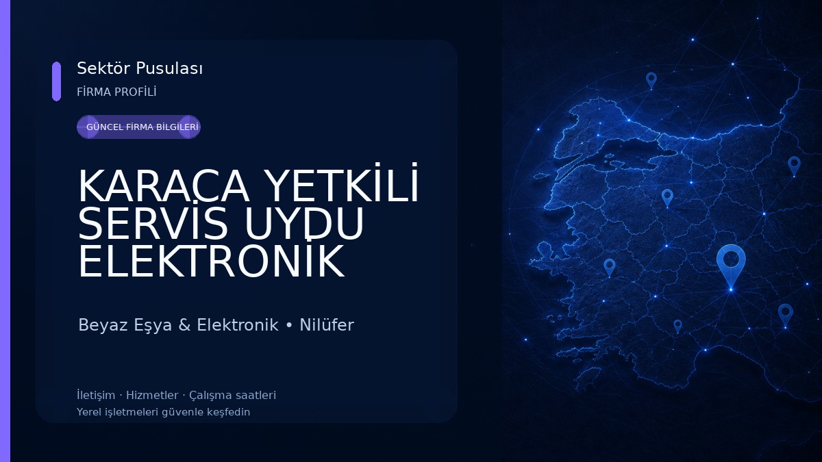 KARACA YETKİLİ SERVİS UYDU ELEKTRONİK Beyaz Eşya & Elektronik