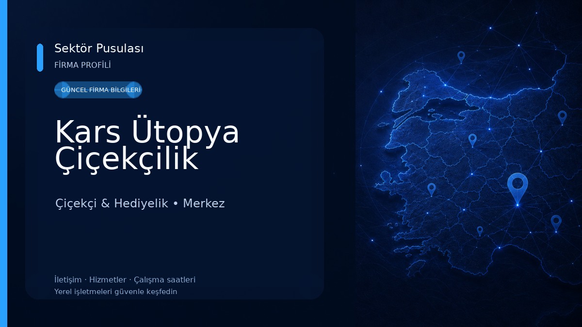 Kars Ütopya Çiçekçilik 