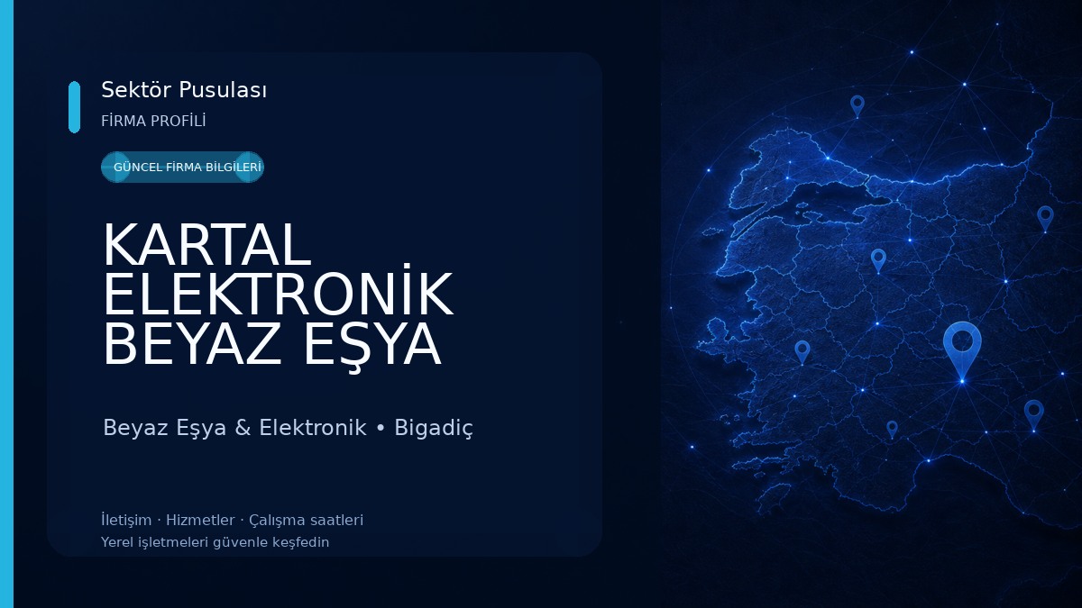 KARTAL ELEKTRONİK BEYAZ EŞYA Beyaz Eşya & Elektronik