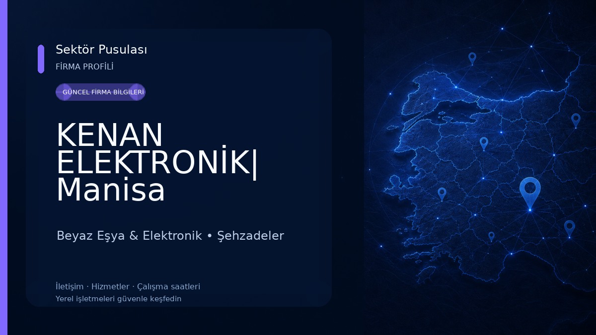 KENAN ELEKTRONİK| Manisa Televizyon tamircisi, Tv Tamircisi Manisa Uyducu Beyaz Eşya & Elektronik