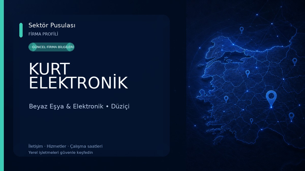 KURT ELEKTRONİK Beyaz Eşya & Elektronik