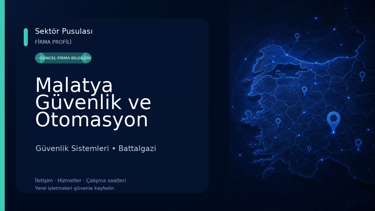 Malatya Güvenlik ve Otomasyon Sistemleri Güvenlik Sistemleri