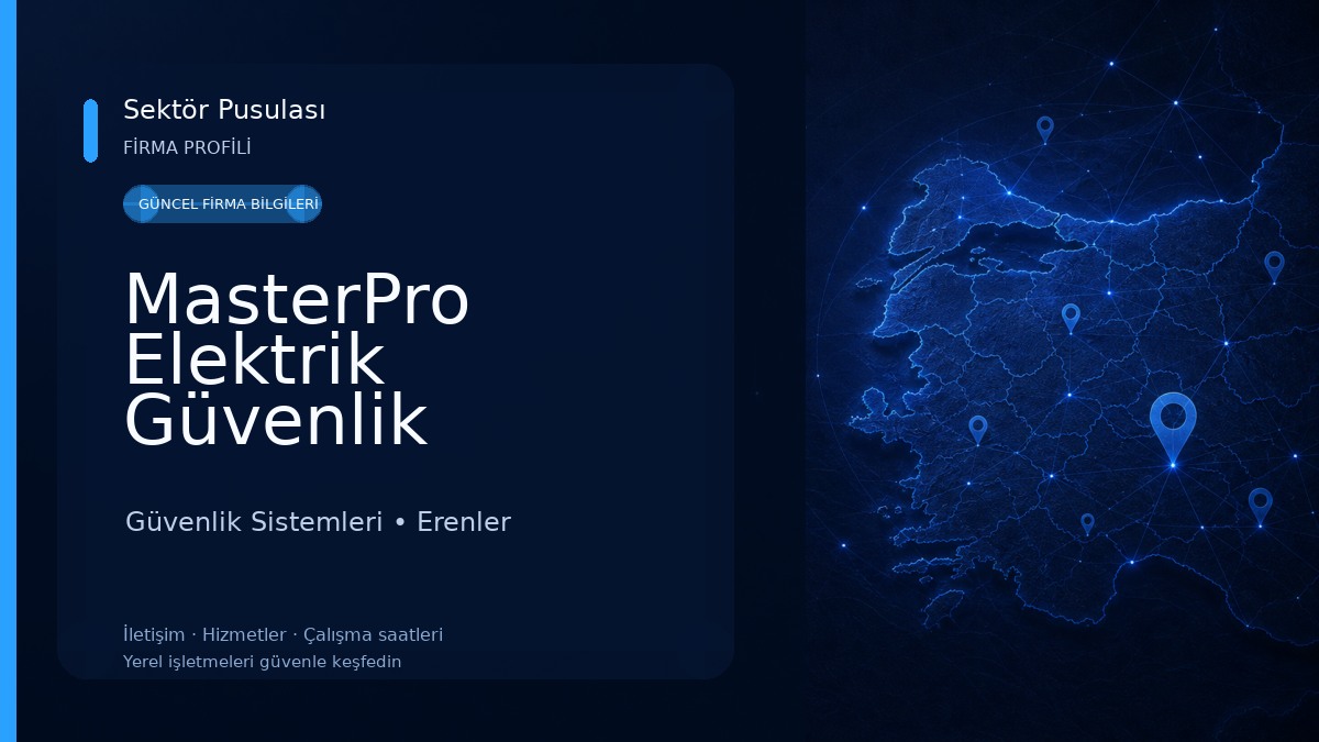 MasterPro Elektrik Güvenlik Teknolojileri