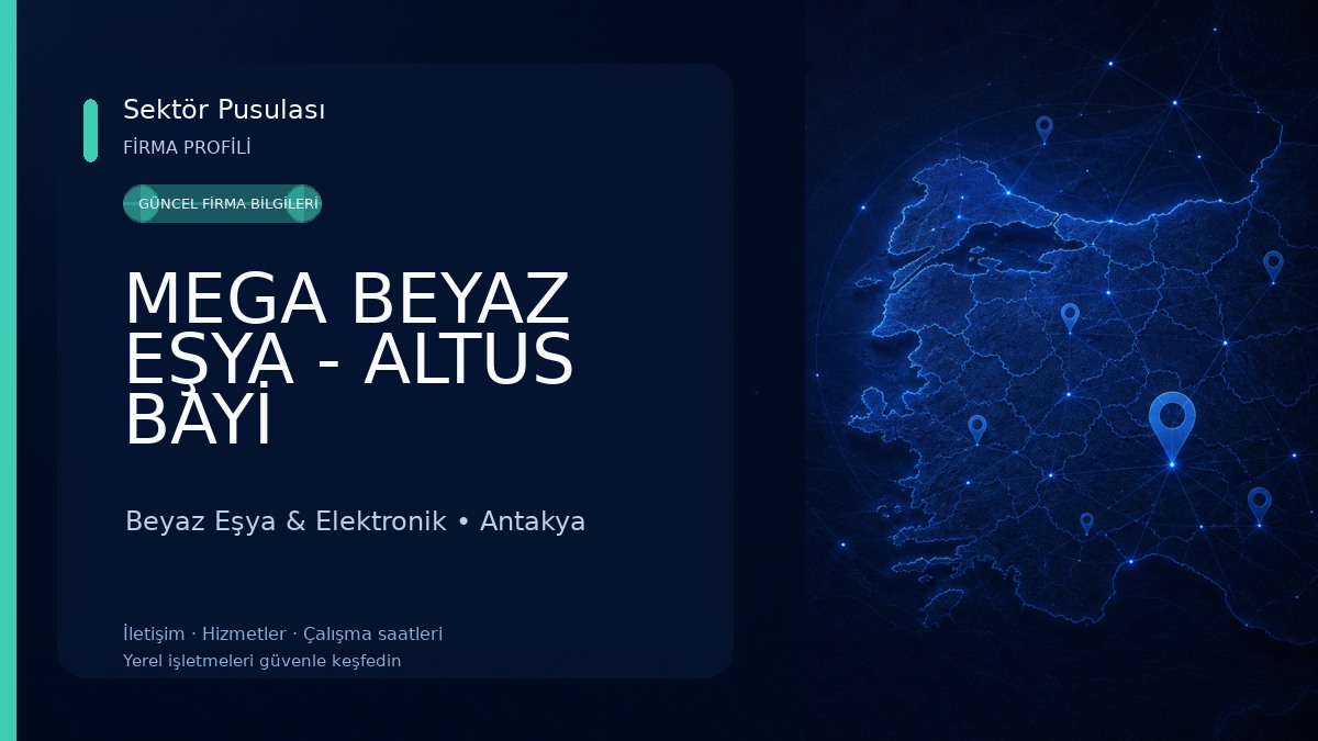MEGA BEYAZ EŞYA - ALTUS BAYİ Beyaz Eşya & Elektronik