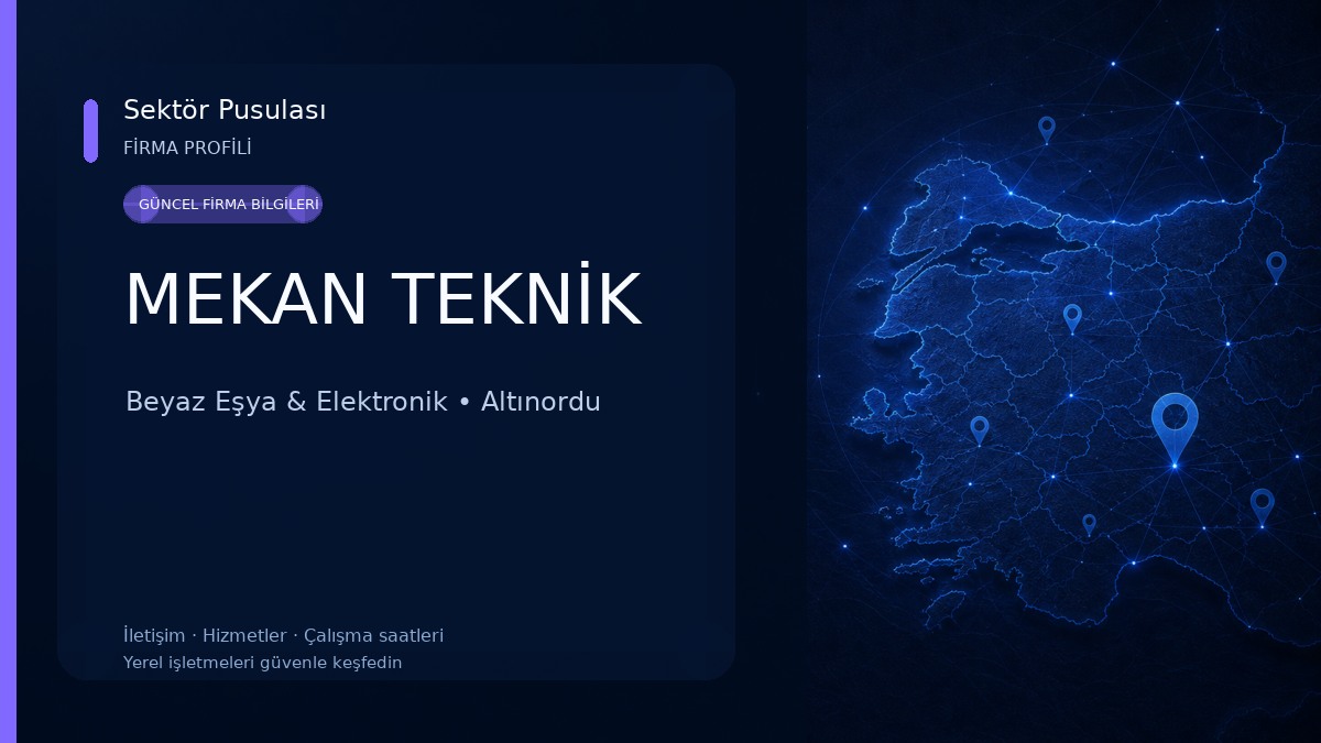 MEKAN TEKNİK Beyaz Eşya & Elektronik