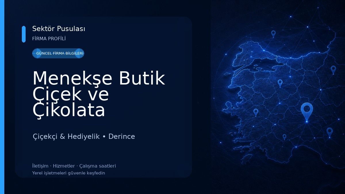 Menekşe Butik Çiçek ve Çikolata Çiçekçi & Hediyelik