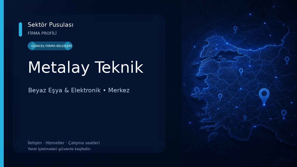Metalay Teknik Beyaz Eşya & Elektronik