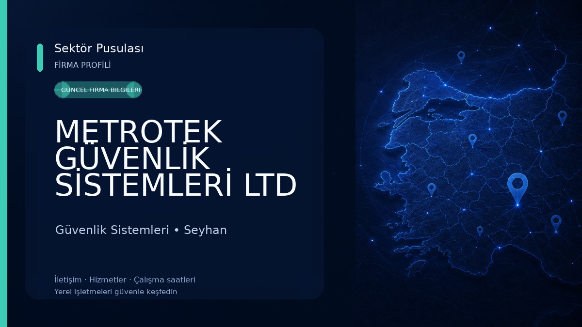 METROTEK GÜVENLİK SİSTEMLERİ LTD ŞTİ Güvenlik Sistemleri